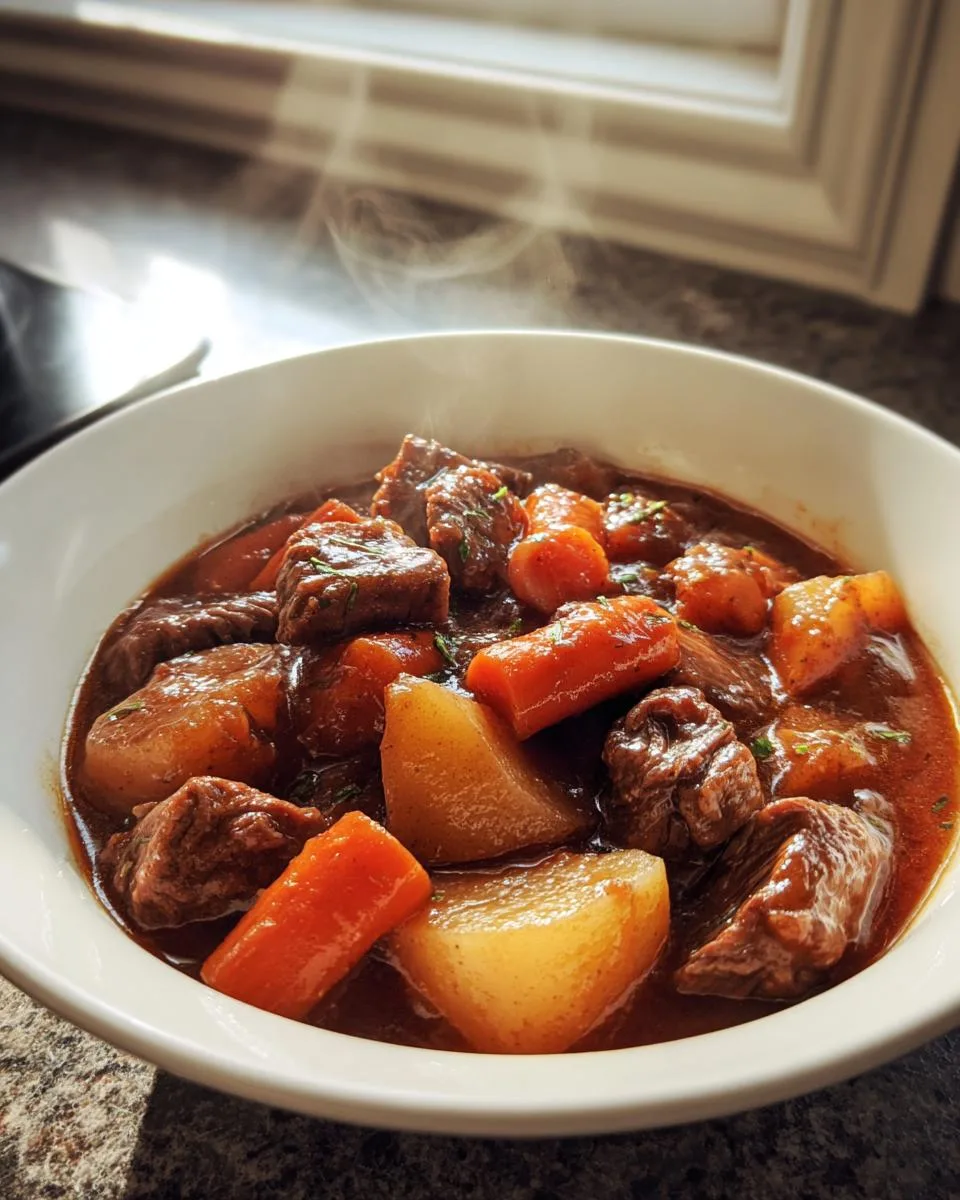 Irresistible Crock Pot Beef Stew in 3 Simple Steps 6 Crock Pot Beef Stew - detail 1