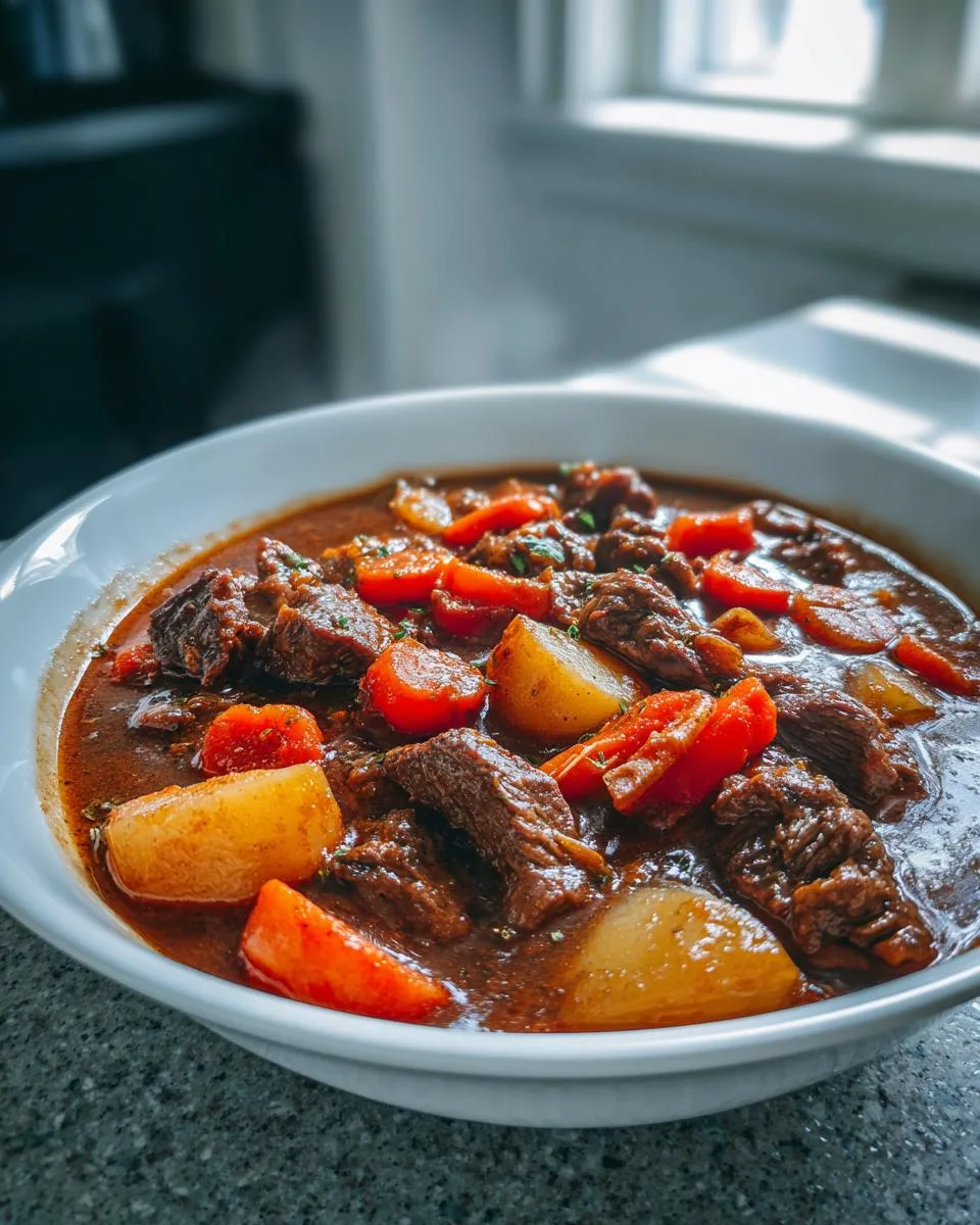 Irresistible Crock Pot Beef Stew in 3 Simple Steps 7 Crock Pot Beef Stew - detail 2