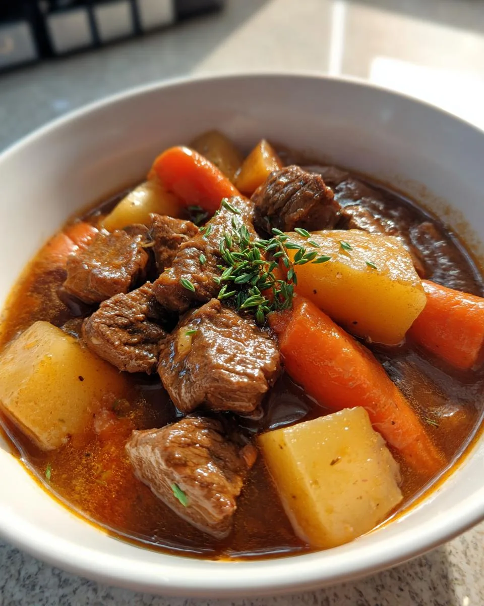 Irresistible Crock Pot Beef Stew in 3 Simple Steps 8 Crock Pot Beef Stew - detail 3