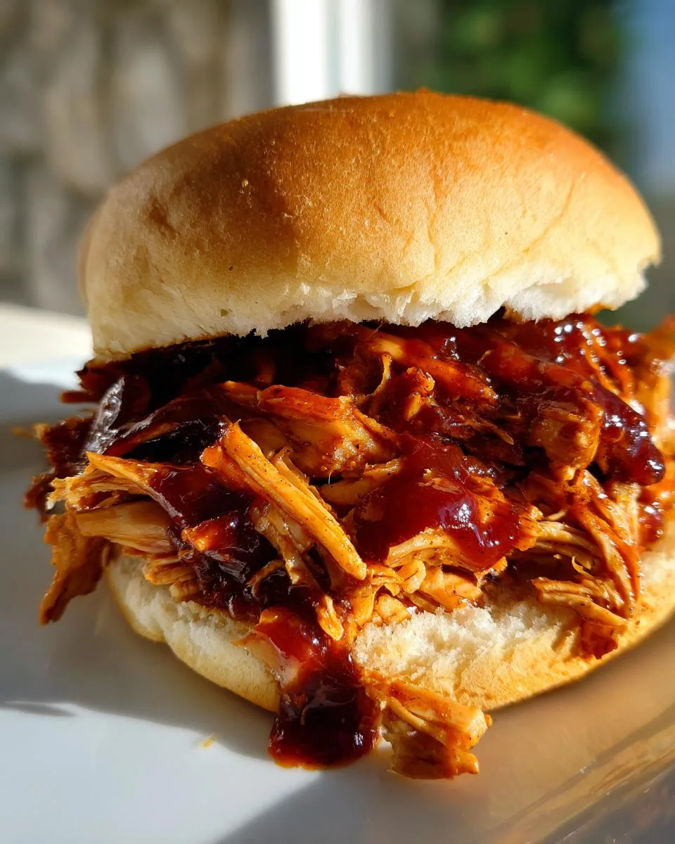 2-Ingredient Crockpot BBQ Pulled Chicken That Melts in Your Mouth 8 Crockpot BBQ Pulled Chicken - detail 3