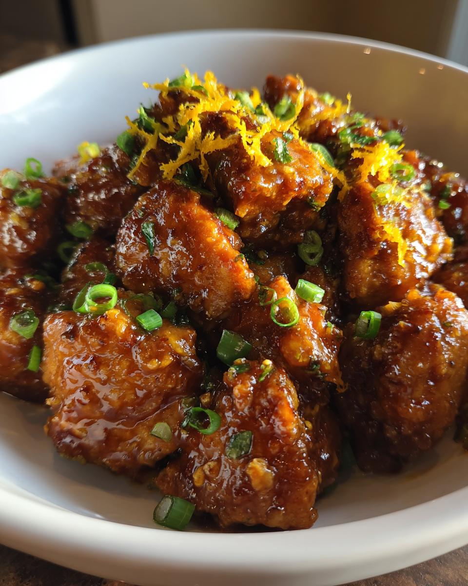 Easy Slow Cooker Orange Chicken - detail 1
