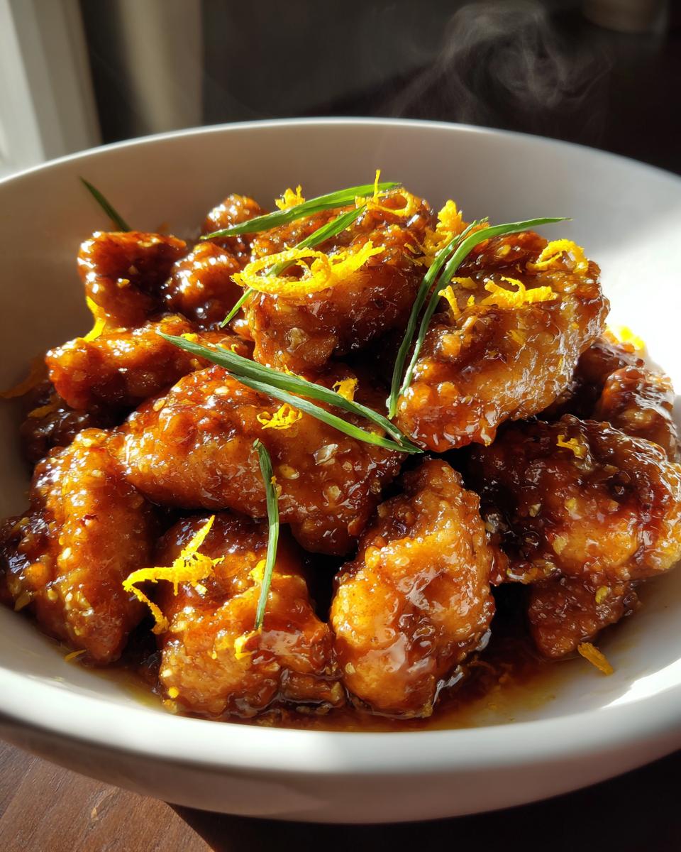 Easy Slow Cooker Orange Chicken - detail 2