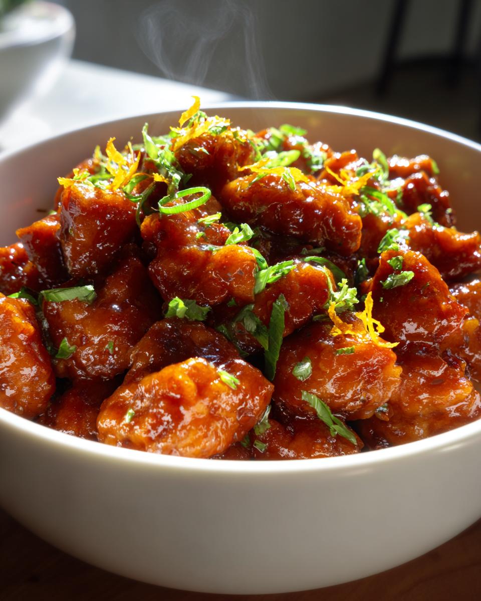 Easy Slow Cooker Orange Chicken - detail 3