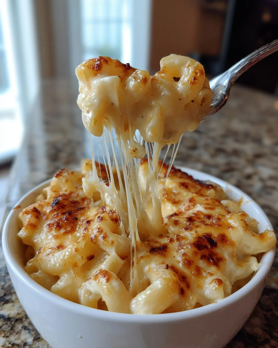 Creamy Slow Cooker Four Cheese Mac and Cheese in 2 Hours 9 SLOW COOKER FOUR CHEESE MAC AND CHEESE - detail 4