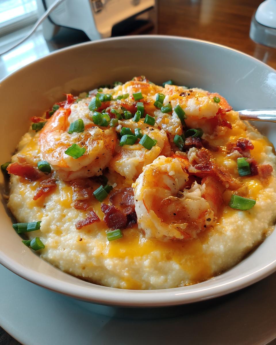 Slow Cooker Shrimp and Grits: 4-Hour Creamy Comfort Magic 5 Slow Cooker Shrimp and Grits - detail 1