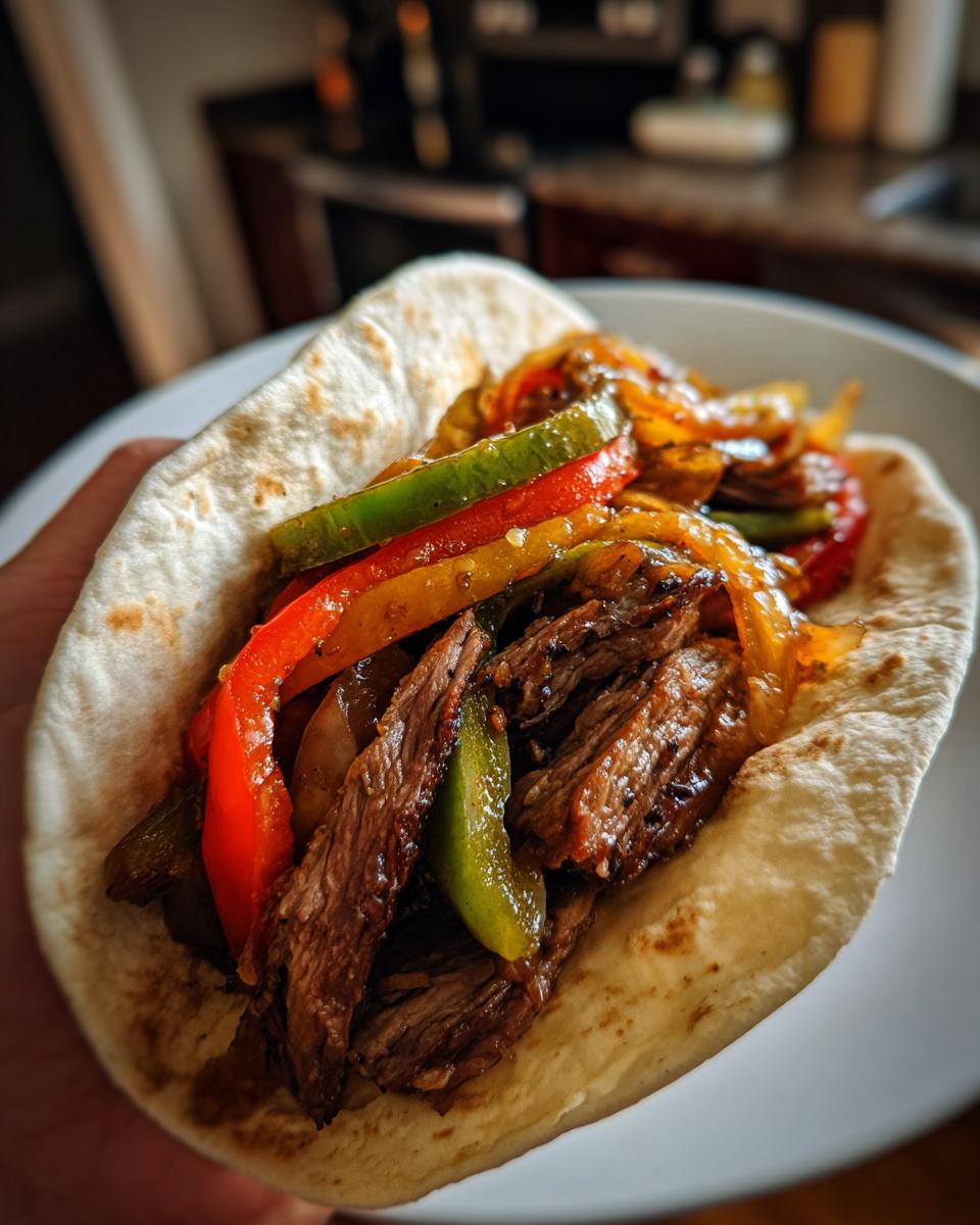 Slow Cooker Steak Fajitas: 1 Easy Recipe for Tender Bliss 5 Slow Cooker Steak Fajitas - detail 1