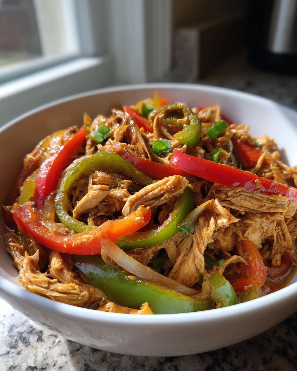 fajita slow cooker chicken recipe - detail 3