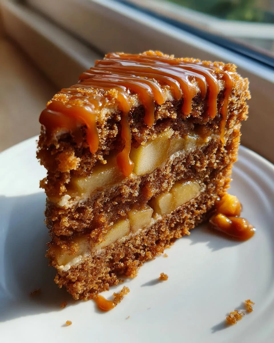 BEST Caramel Apple Spice Cake - detail 4