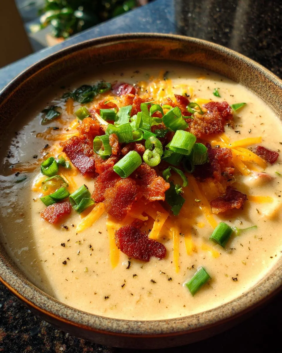 Baked Potato Soup - detail 1