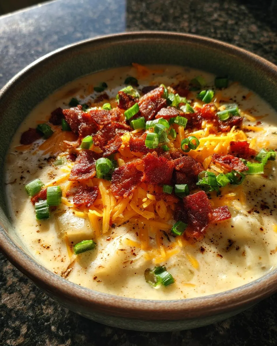Baked Potato Soup - detail 3