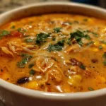 Creamy Chicken Enchilada Soup