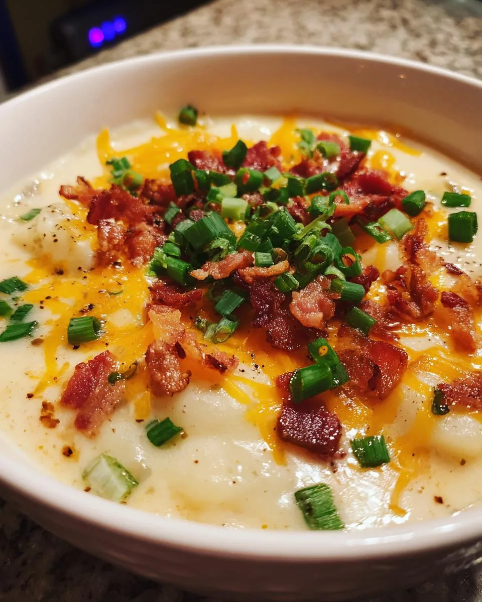 Crock Pot Baked Potato Soup - detail 3