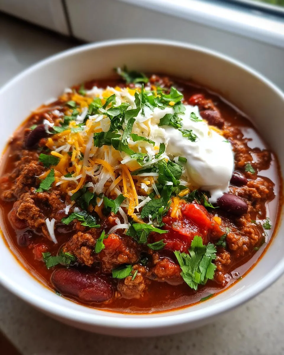 Crock Pot Chili Recipe - 6-Ingredient Comfort Heaven 9 Crock Pot Chili - detail 4