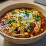 Crock Pot Easy Chicken Taco Soup