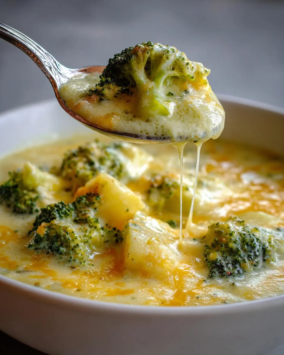 Irresistible Crock Pot Broccoli Cheddar Potato Soup 7 Crock pot Broccoli Cheddar Potato Soup - detail 2