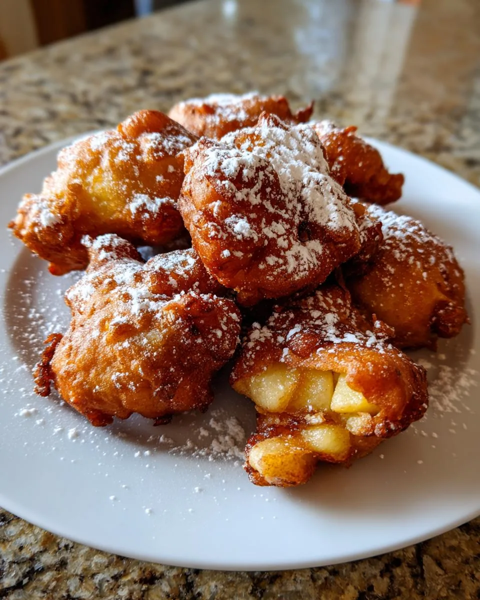 Crockpot Apple Fritters - detail 1