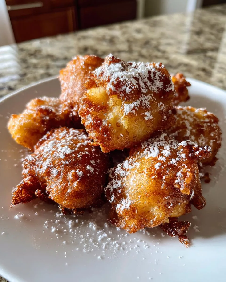 Crockpot Apple Fritters - detail 2