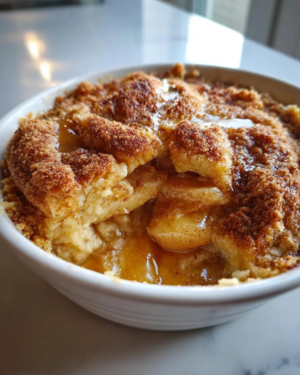 Irresistible 4-Ingredient Crockpot Apple Pie Dump Cake 9 Crockpot Apple Pie Dump Cake - detail 4