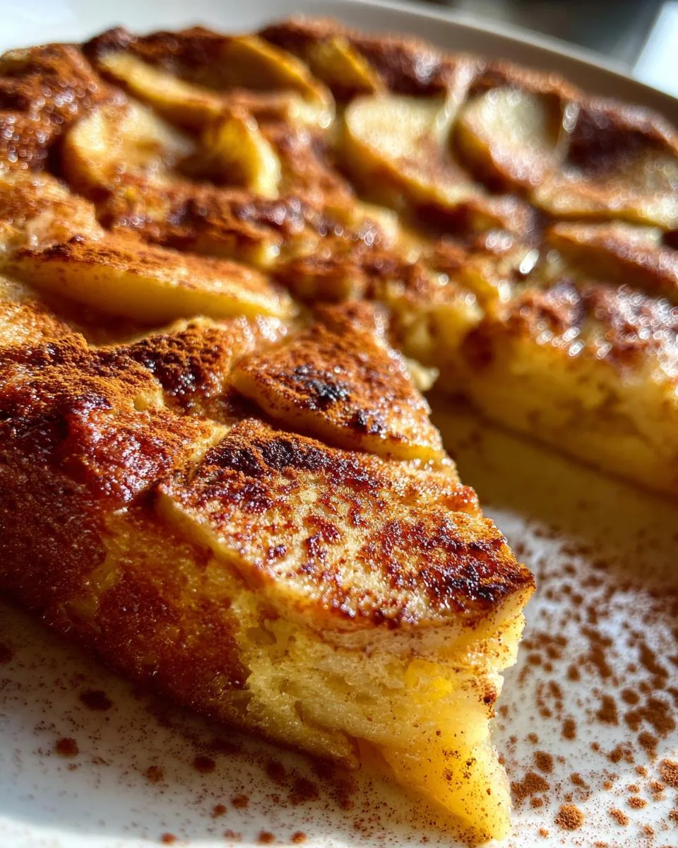 Crockpot Apple Pudding - detail 2