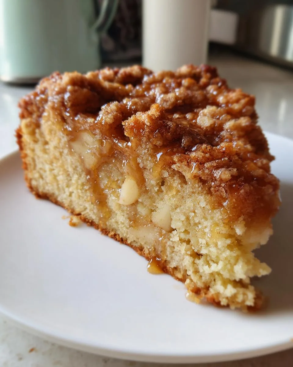 Irresistible Crockpot Apple Streusel Cake Recipe in 3 Easy Steps 6 Crockpot Apple Streusel Cake - detail 1