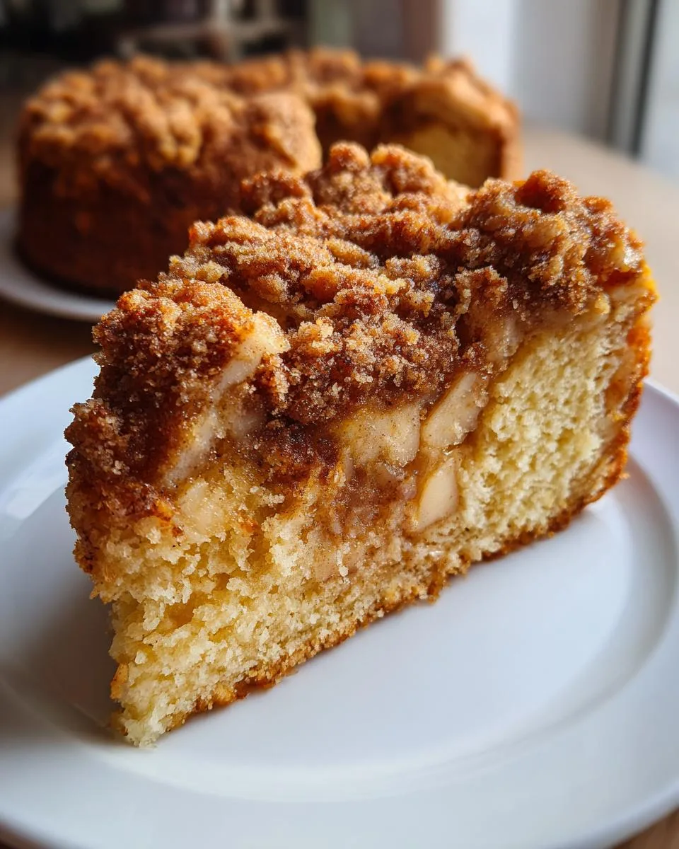 Irresistible Crockpot Apple Streusel Cake Recipe in 3 Easy Steps 7 Crockpot Apple Streusel Cake - detail 2
