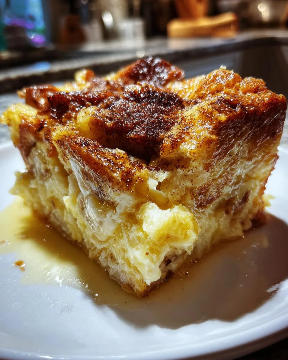 Crockpot Banana French Toast Casserole - detail 1