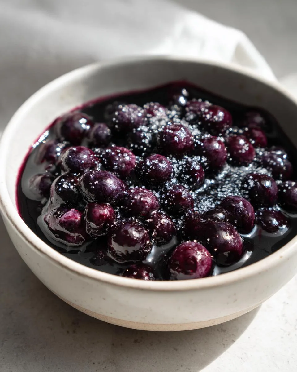5-Ingredient Crockpot Blueberry Compote That’s Dangerously Delicious 6 Crockpot Blueberry Compote - detail 1