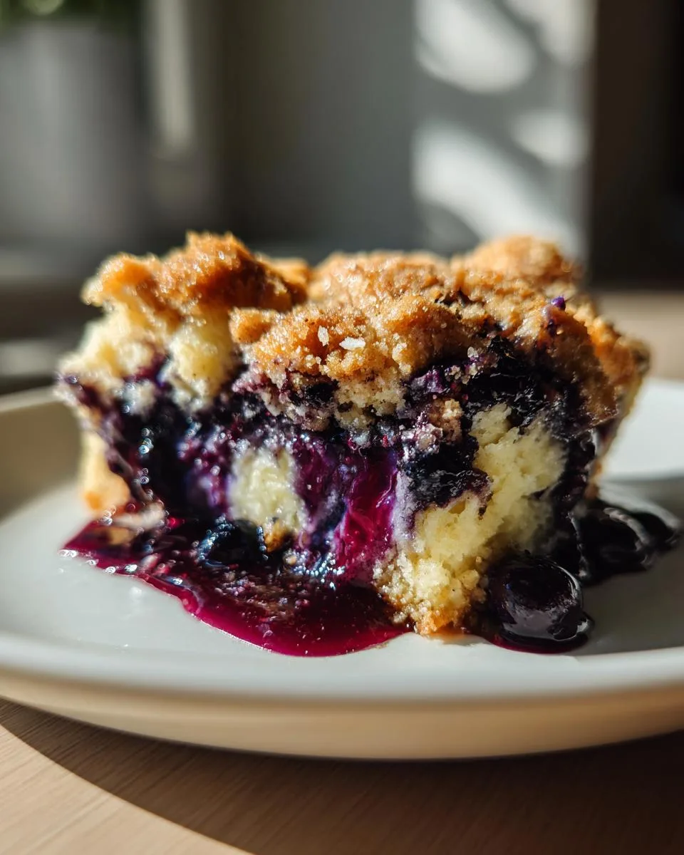 1 Irresistible Crockpot Blueberry Dump Cake in 4 Easy Steps 9 Crockpot Blueberry Dump Cake - detail 4