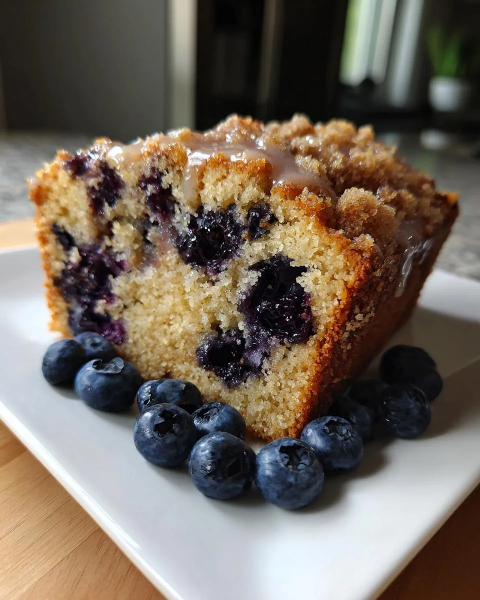Crockpot Blueberry Muffin Cake - detail 1