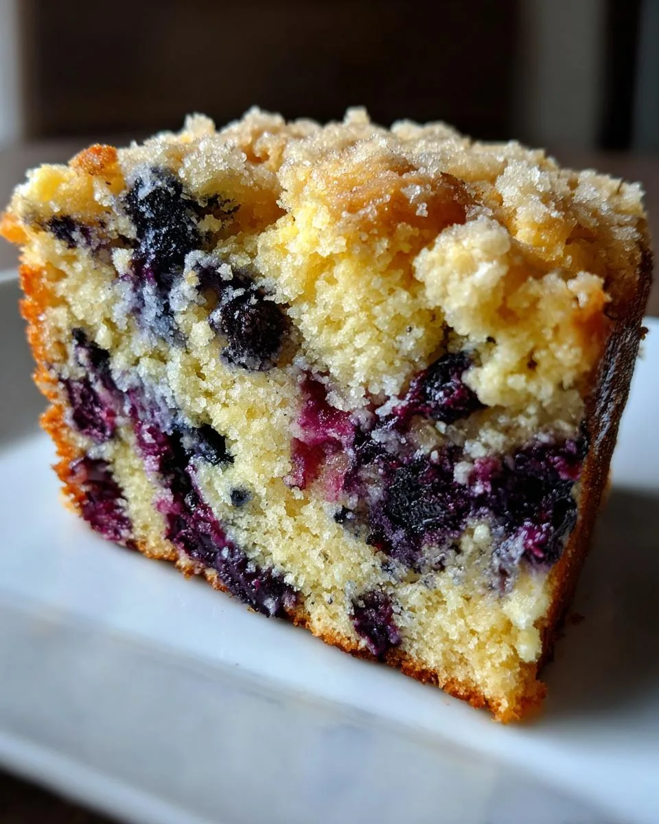 Crockpot Blueberry Muffin Cake - detail 2