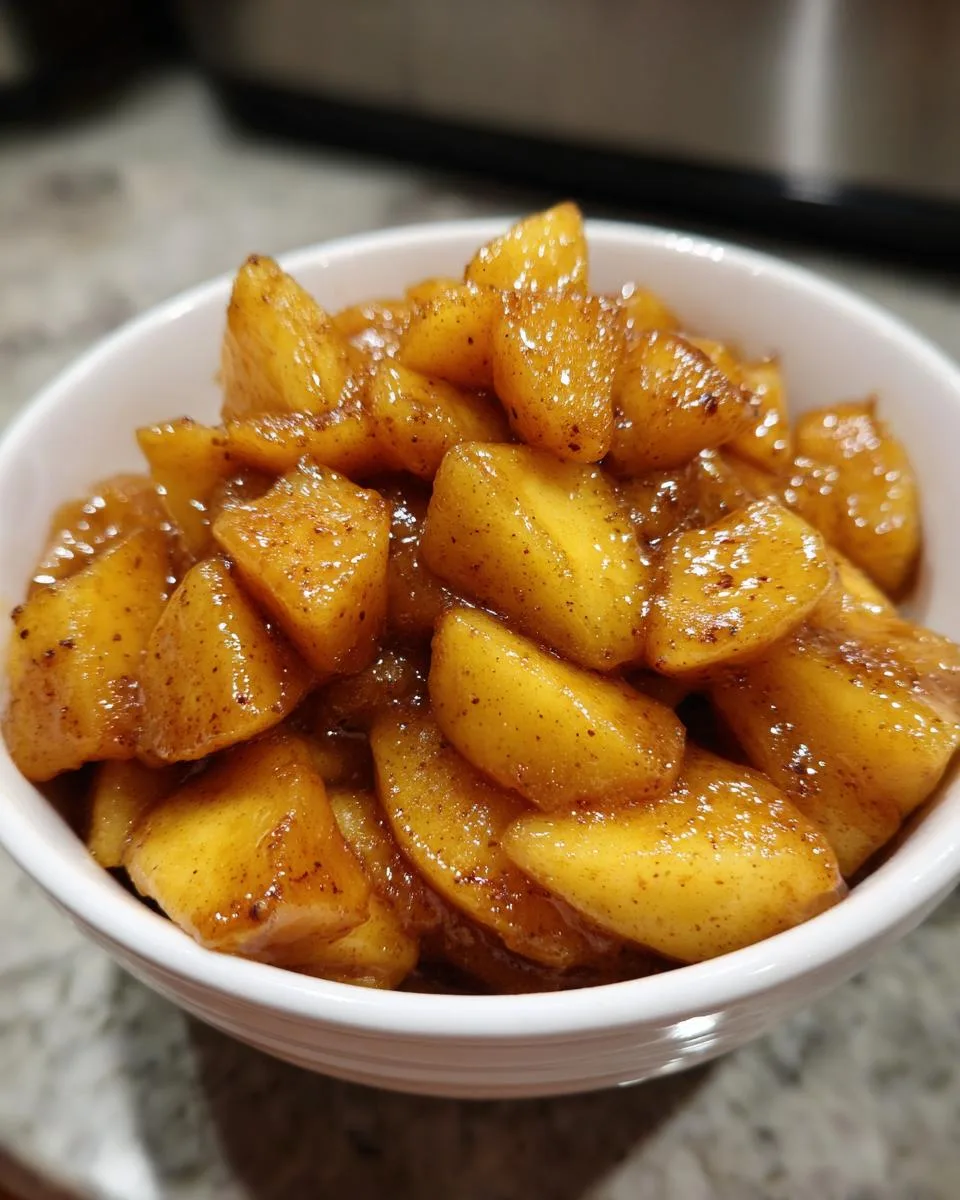 Irresistible 4-Ingredient Crockpot Caramel Apple Sauce Bliss 8 Crockpot Caramel Apple Sauce - detail 3