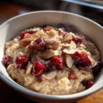 Crockpot Cherry Almond Oatmeal: 6-Hour Breakfast Bliss 10 Crockpot Cherry Almond Oatmeal