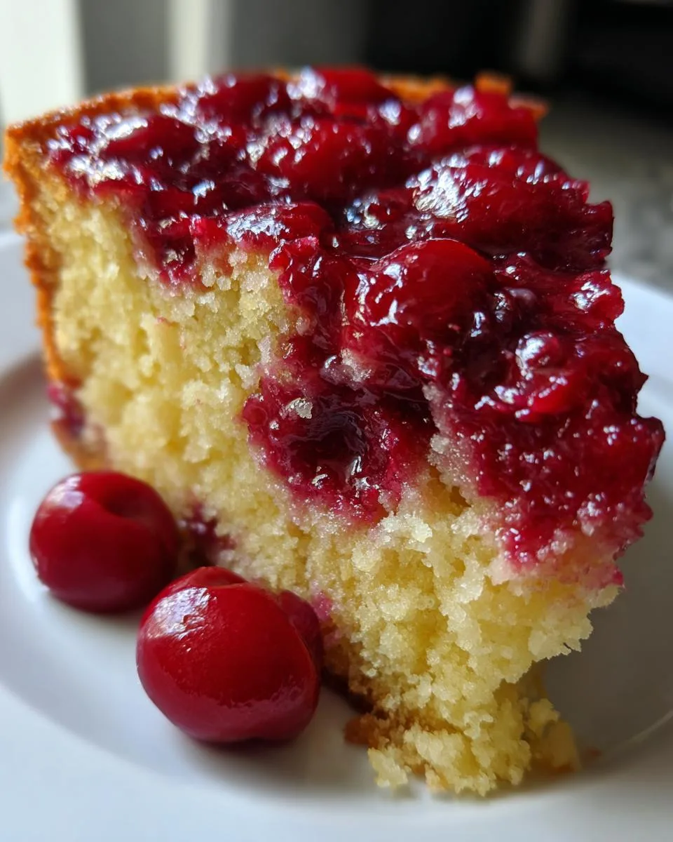 5-Ingredient Crockpot Cherry Pie Filling Cake Magic 8 Crockpot Cherry Pie Filling Cake - detail 3