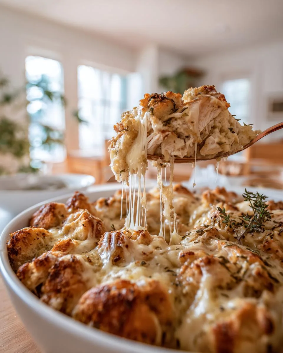 Crockpot Chicken and Stuffing - detail 2
