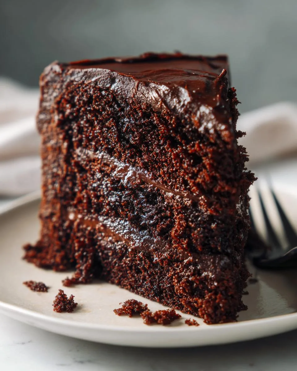 Crockpot Chocolate Banana Cake - detail 3