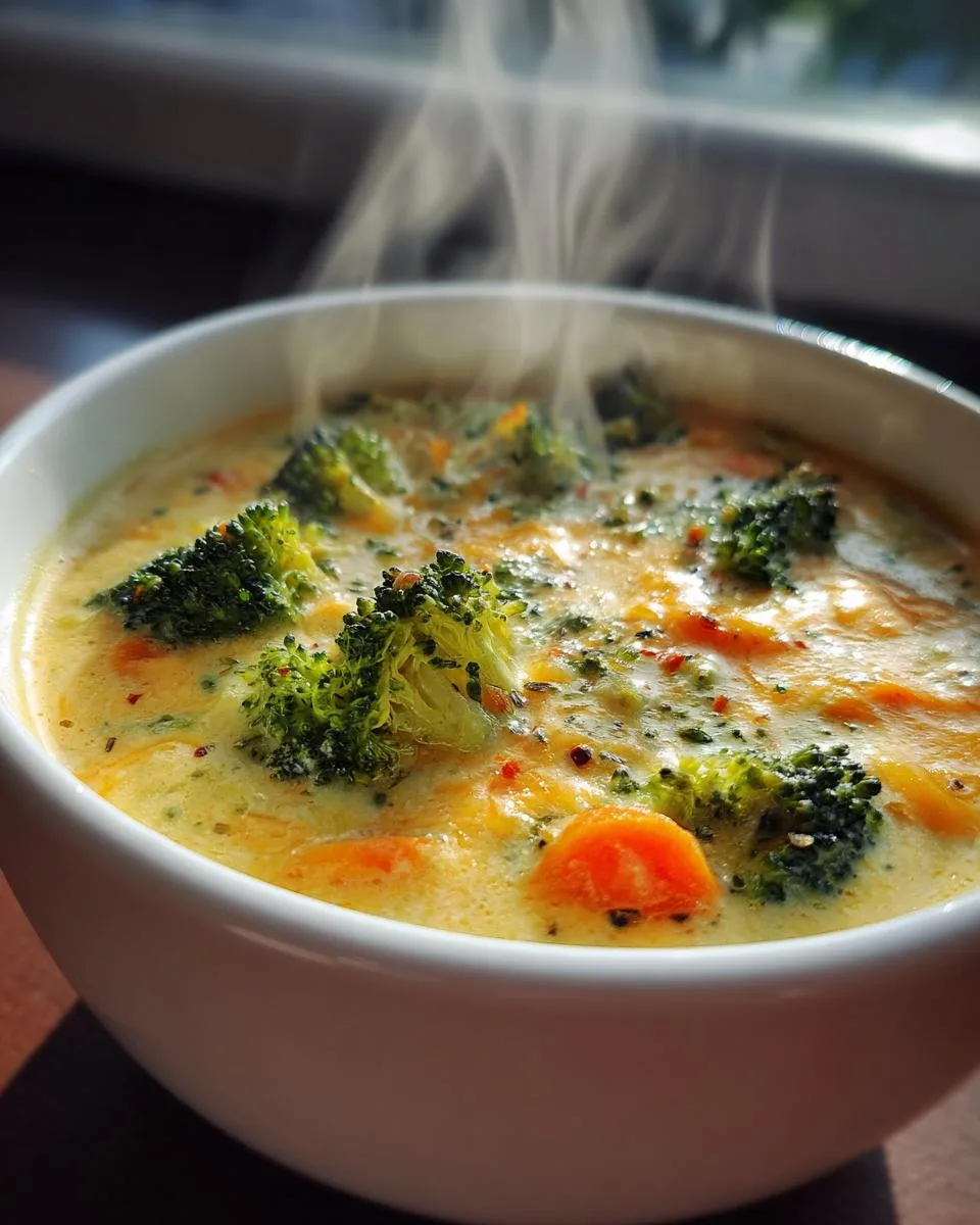 Crockpot Copycat Panera Broccoli Cheese Soup Recipe in 4 Easy Steps 7 Crockpot Copycat Panera Broccoli Cheese Soup Recipe - detail 2