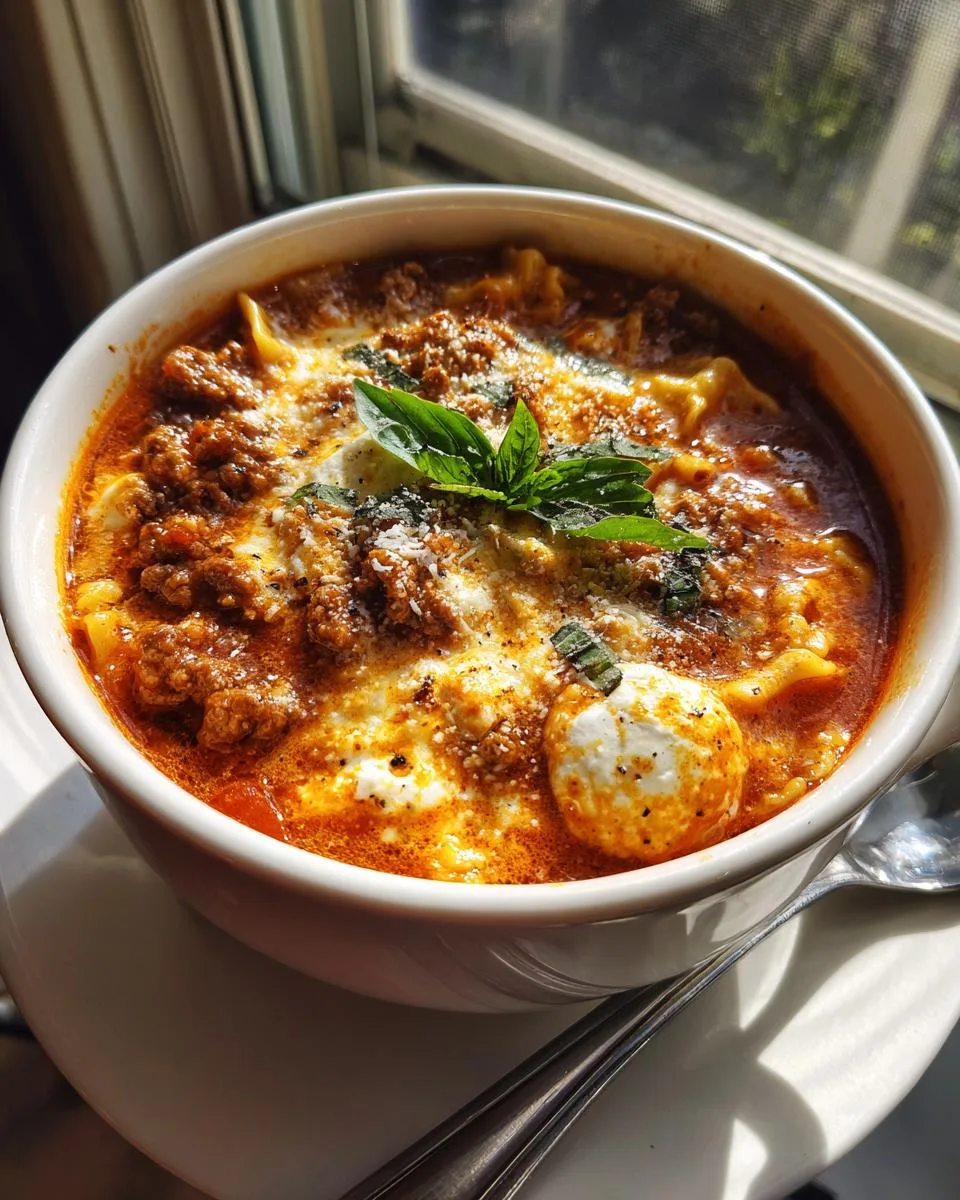 Crockpot Lasagna Soup - detail 1