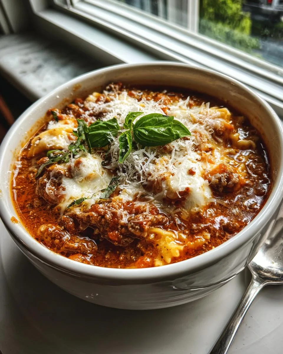 Crockpot Lasagna Soup - detail 3