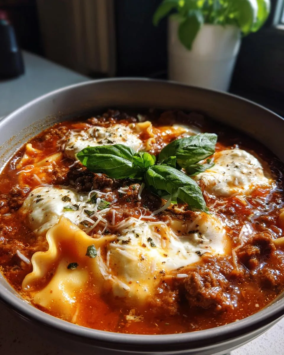 Crockpot Lasagna Soup - detail 3
