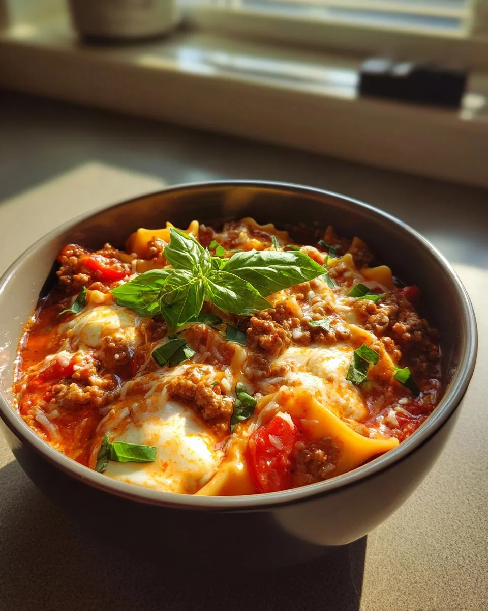 Crockpot Lasagna Soup - detail 4