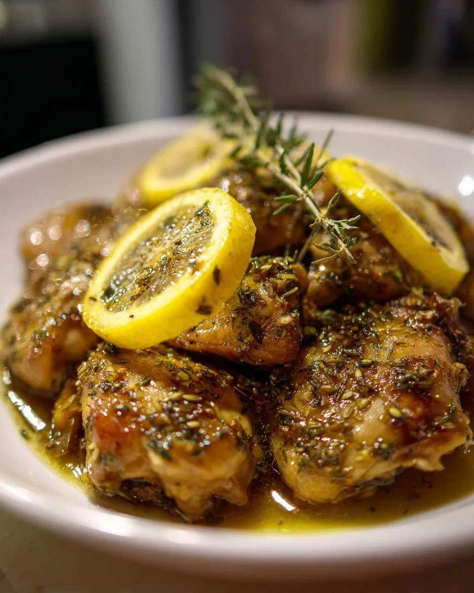 Juicy Crockpot Lemon Herb Chicken in 3 Easy Steps 6 Crockpot Lemon Herb Chicken - detail 2