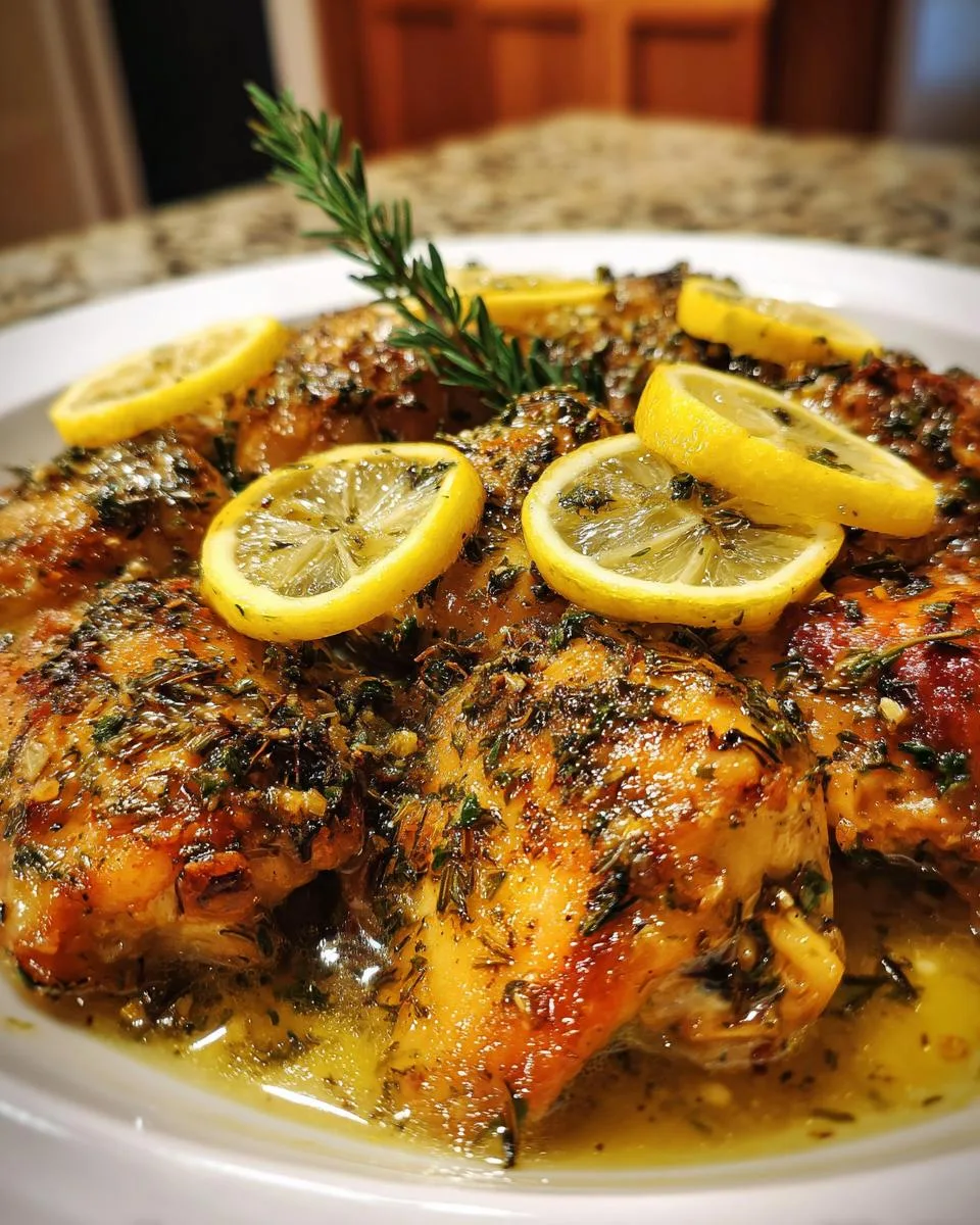 Juicy Crockpot Lemon Herb Chicken in 3 Easy Steps 7 Crockpot Lemon Herb Chicken - detail 3