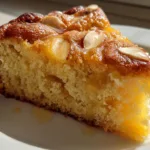 Crockpot Peach Almond Cake
