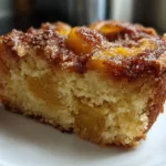 Crockpot Peach Muffin Cake: 3-Ingredient Magic Dessert! 8 Crockpot Peach Muffin Cake