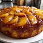 3-Hour Crockpot Peach Upside Down Cake - Peachy Perfection 10 Crockpot Peach Upside Down Cake