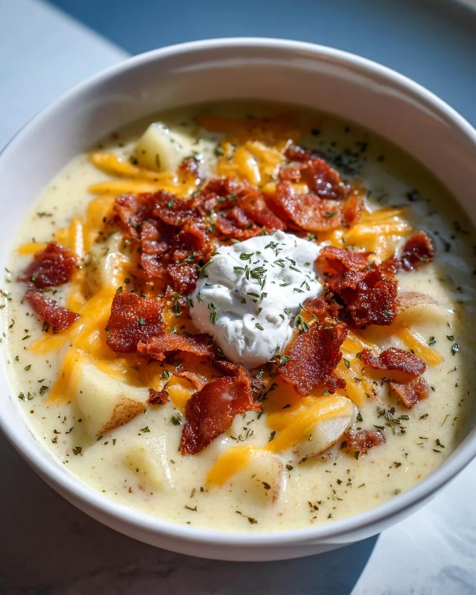 Crockpot Potato Soup Recipe - detail 3