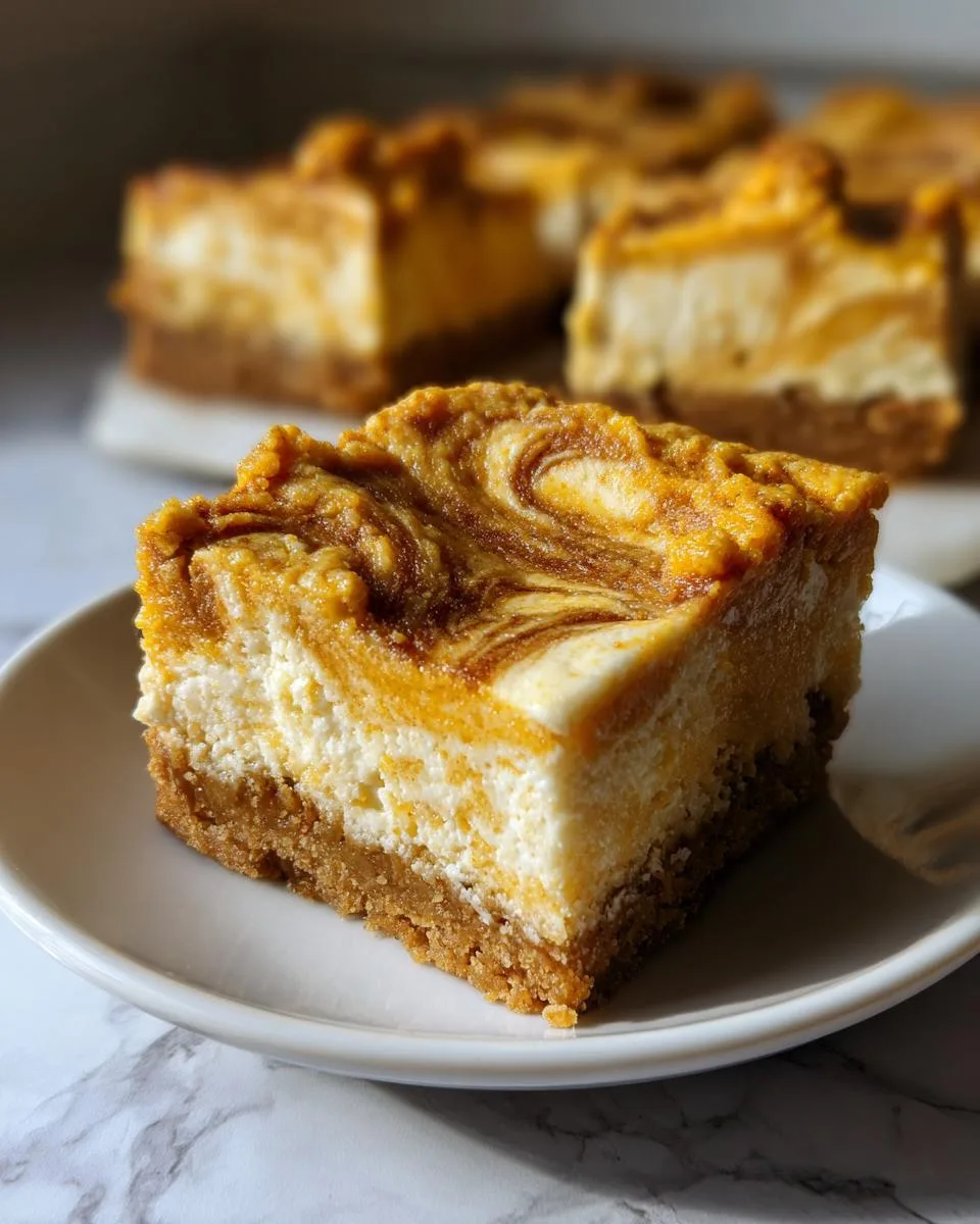 Amazing Crockpot Pumpkin Swirl Cheesecake Bars Recipe 8 Crockpot Pumpkin Swirl Cheesecake Bars - detail 3