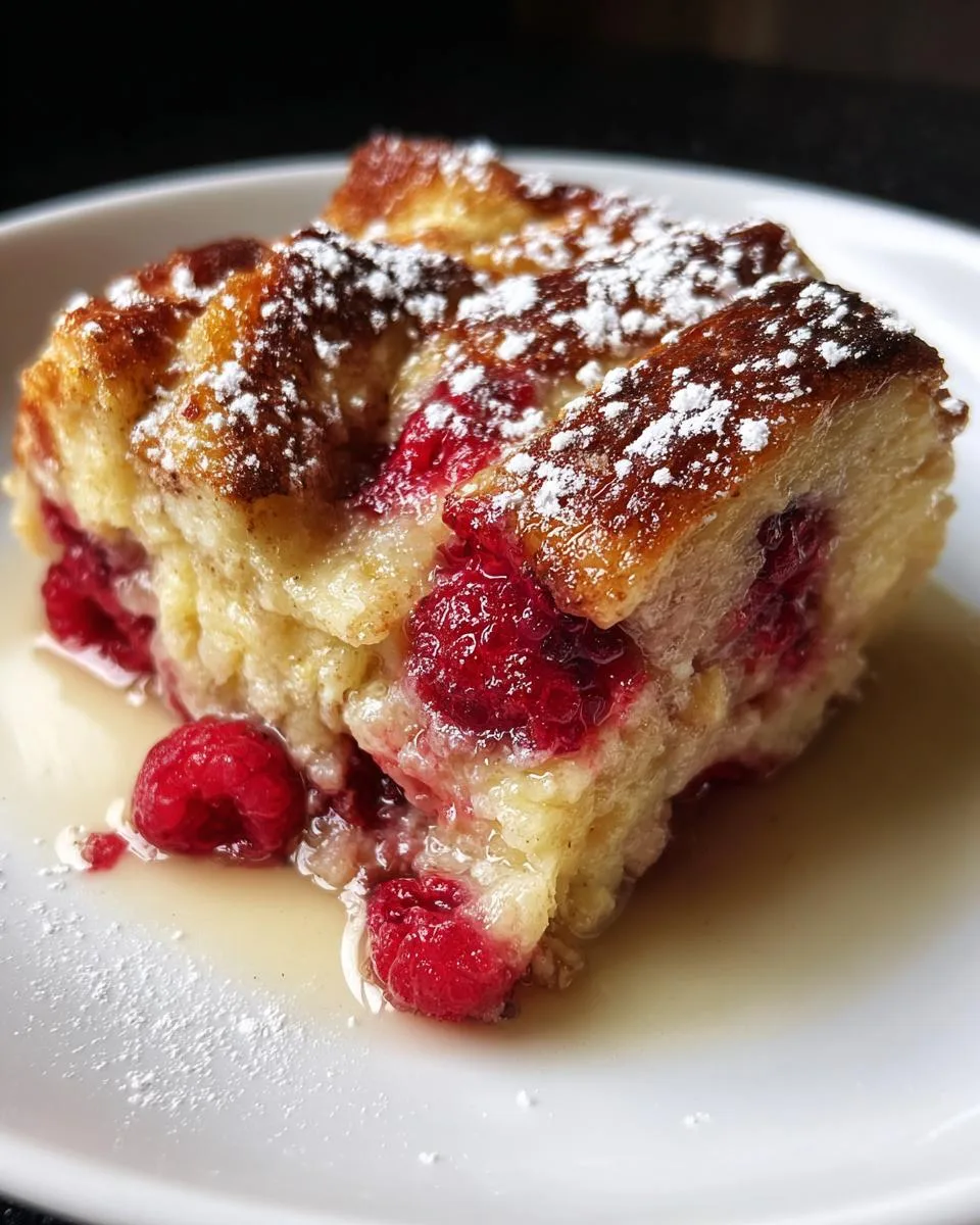 "Divine 4-Ingredient Crockpot Raspberry Bread Pudding Everyone Craves" 5 Crockpot Raspberry Bread Pudding - detail 1