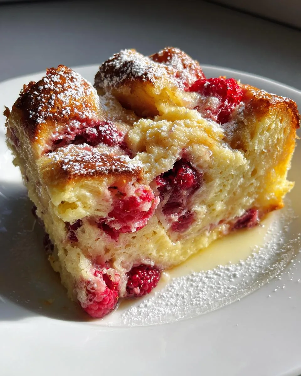 "Divine 4-Ingredient Crockpot Raspberry Bread Pudding Everyone Craves" 6 Crockpot Raspberry Bread Pudding - detail 2