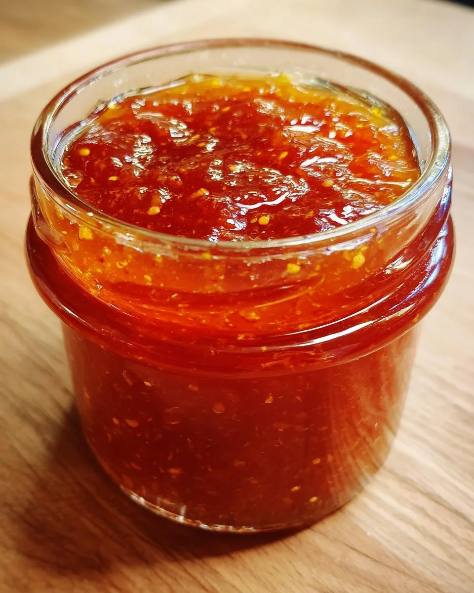 Crockpot Spiced Peach Jam - detail 1